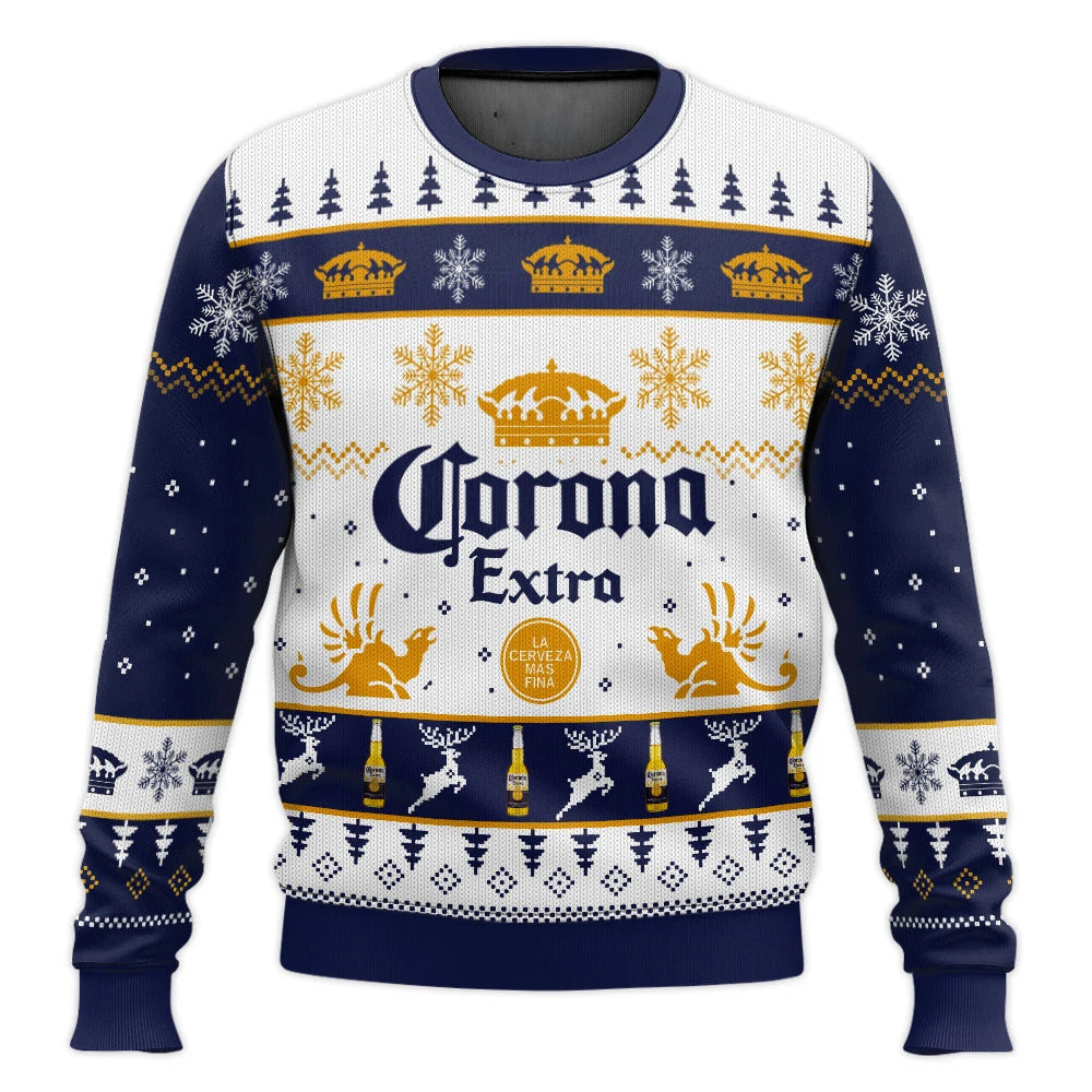Funny Corona Christmas Sweater
