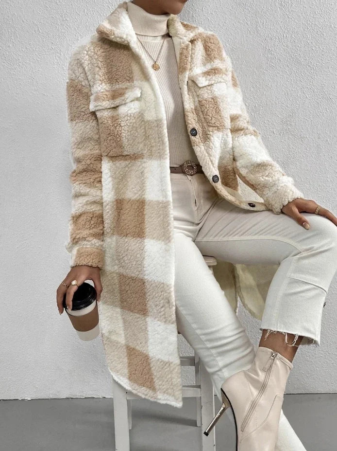Camille Oversized Sherpa Jacket