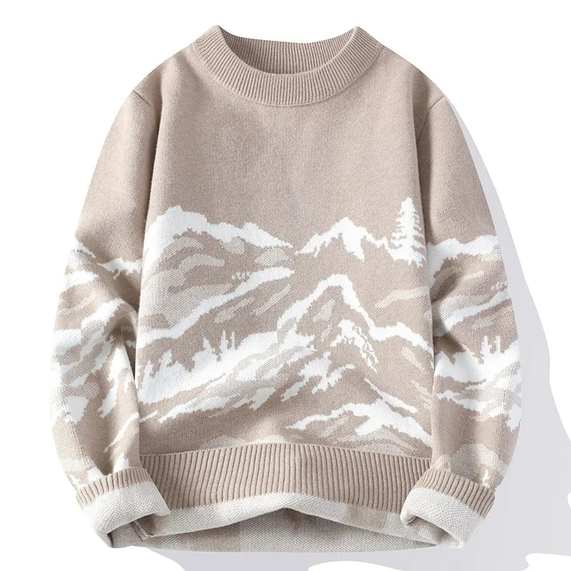 Jack Harrington Landscape Wool Sweater
