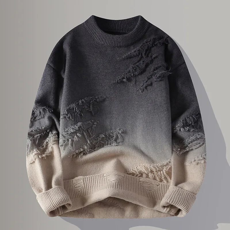 Torn Horizon Sweater