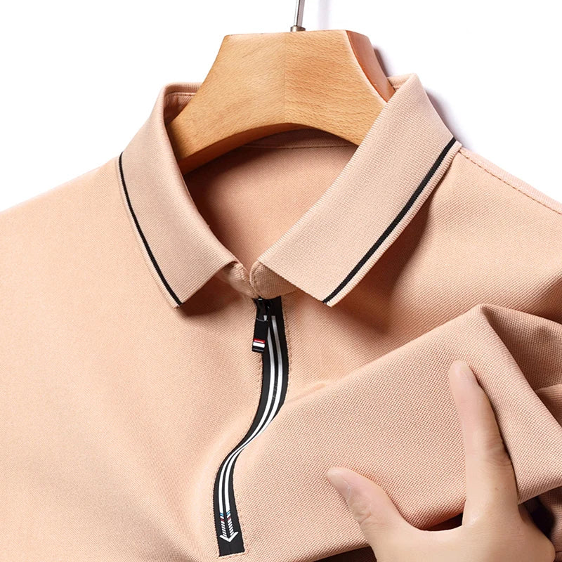 Dan Anthony Half Zip Polo Shirt