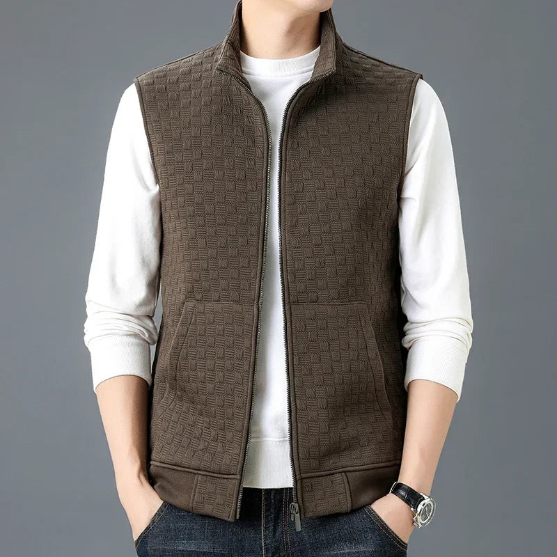 Jack Harrington Quilted Wool Vest