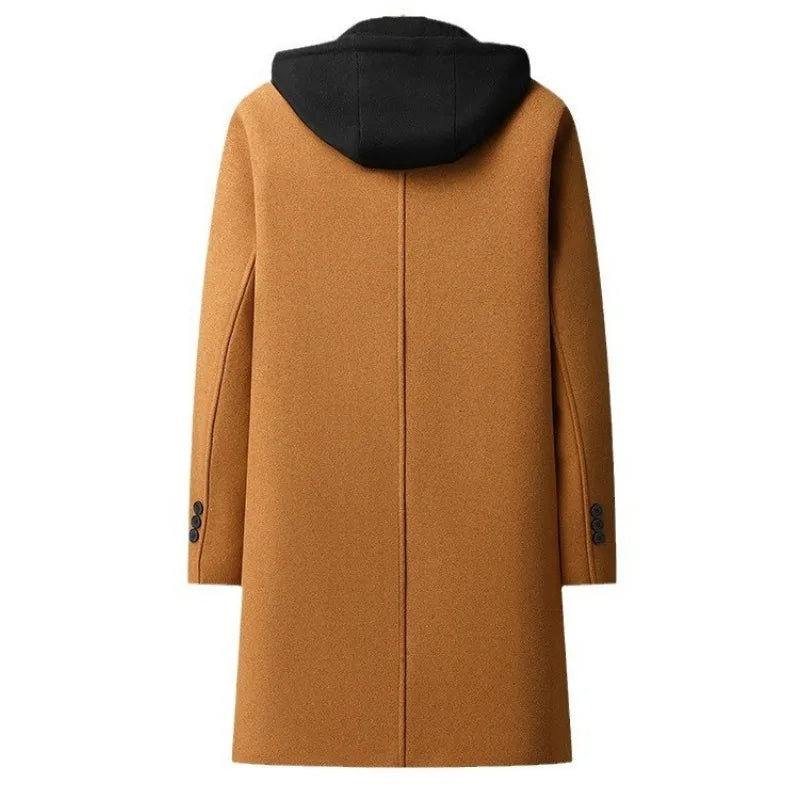 Grant Harrington Hooded Wool Coat