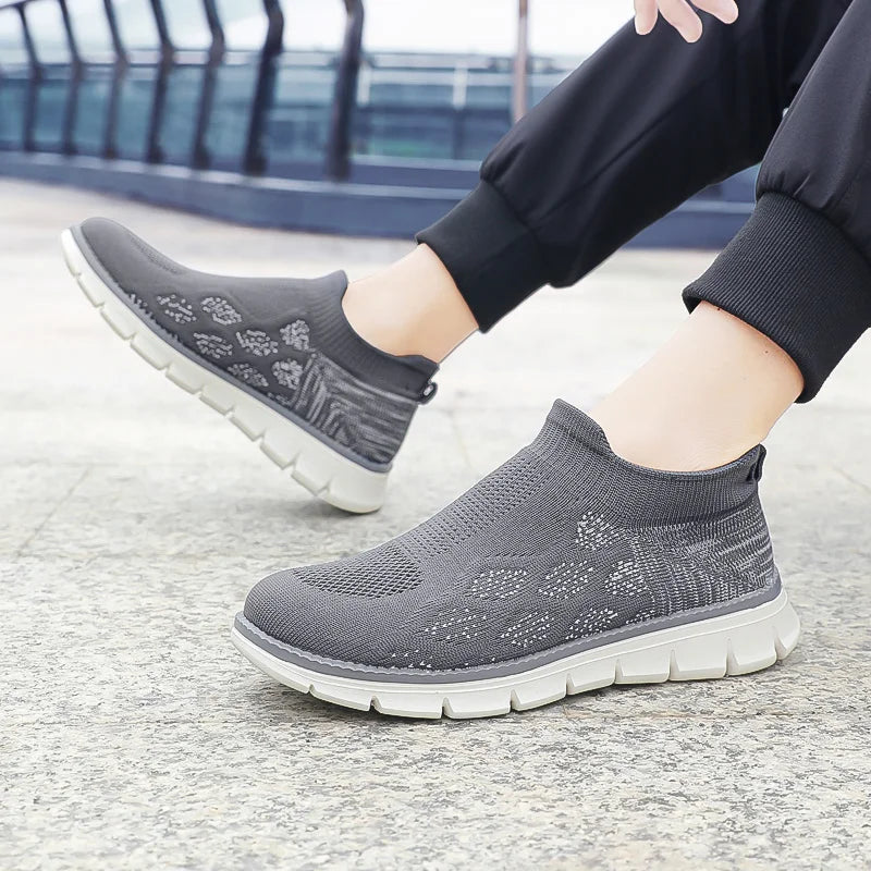 Logan Pierce Knit Sneakers