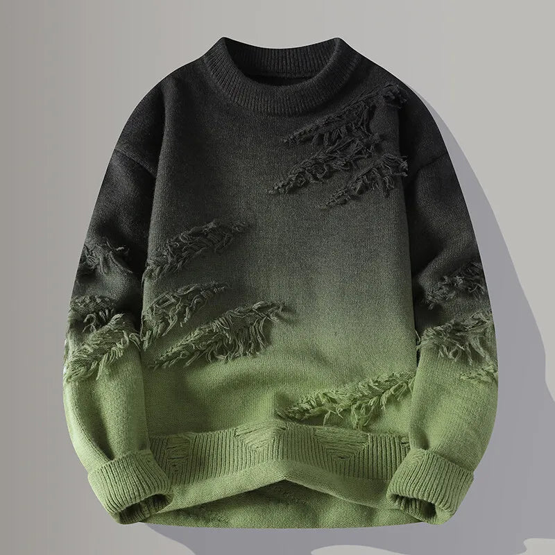 Torn Horizon Sweater