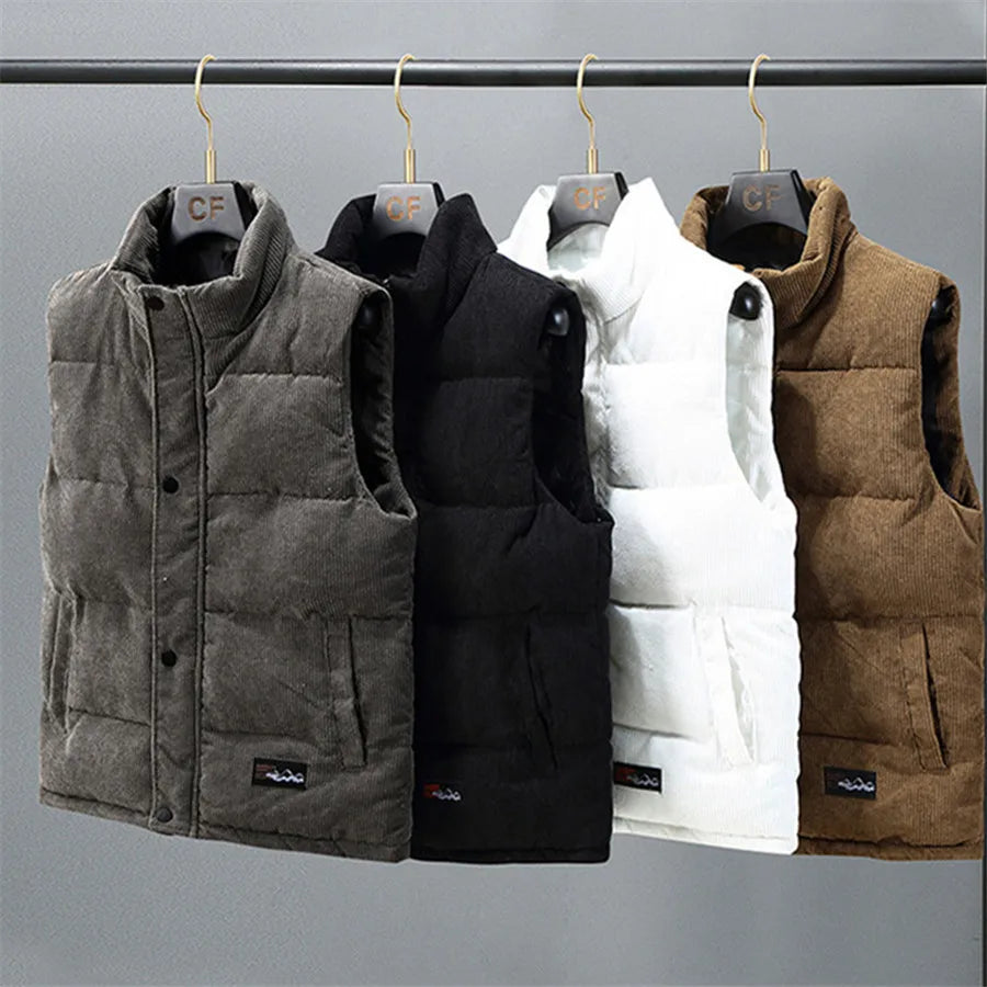 Maxwell Padded Corduroy Vest