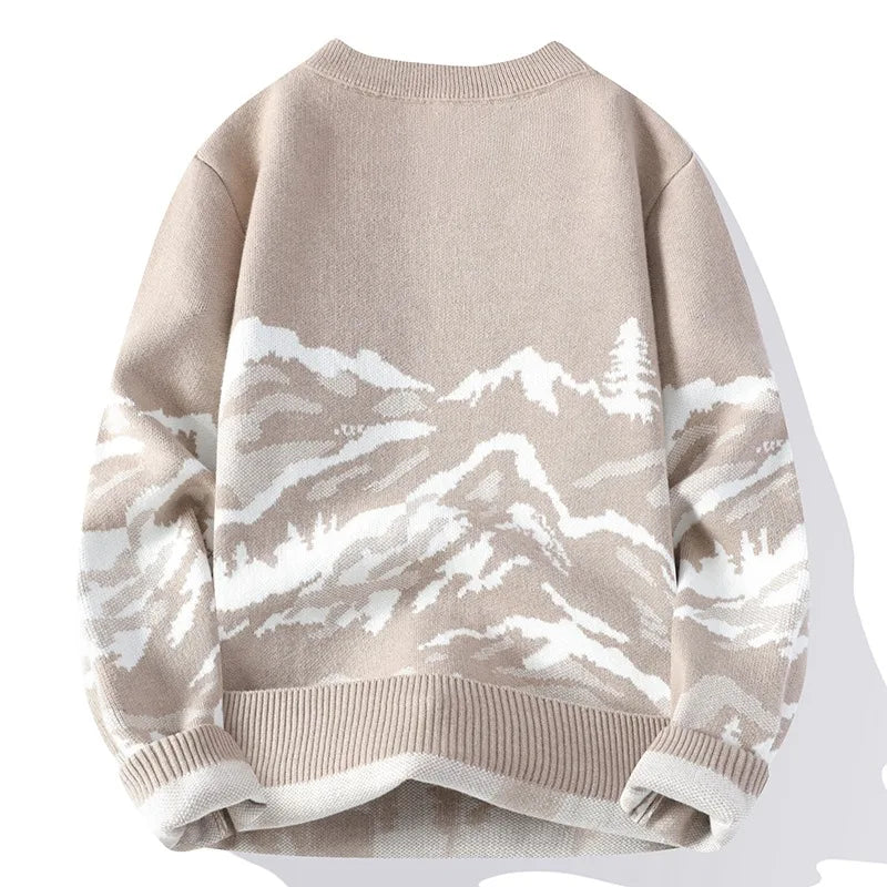 Jack Harrington Landscape Wool Sweater
