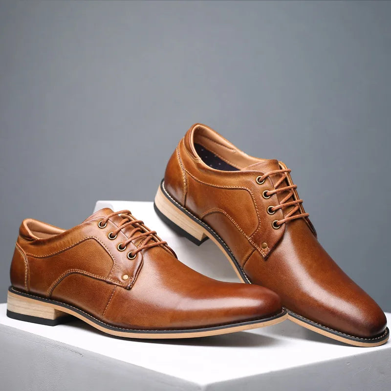 Imperio Leather Oxford Shoes
