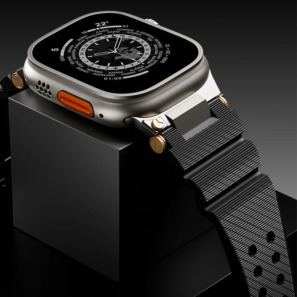 Renzo Nomad Silicone Apple Watch Band