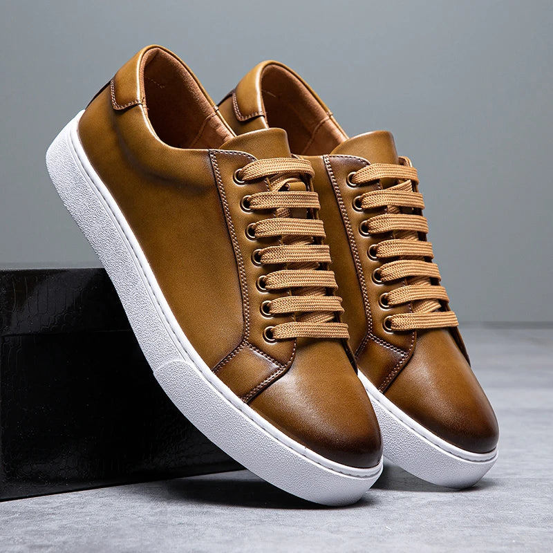 Dan Harrington Handmade Leather Sneakers
