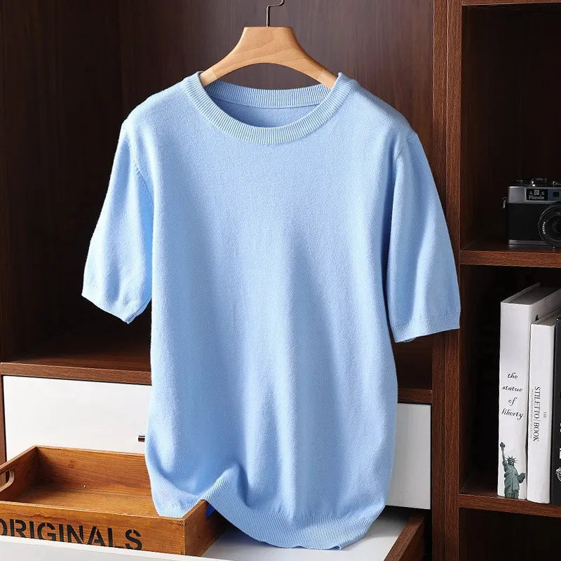 Kingston Cashmere Crewneck Tee