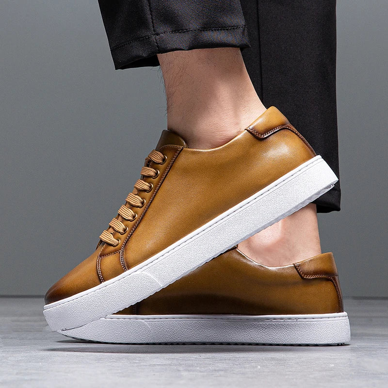 Dan Harrington Handmade Leather Sneakers