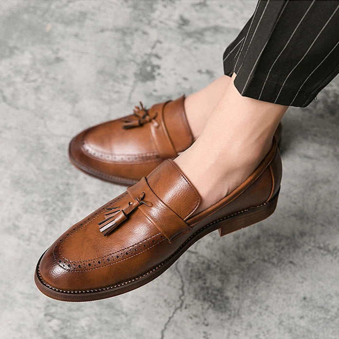 Jack Wellington Leather Loafers