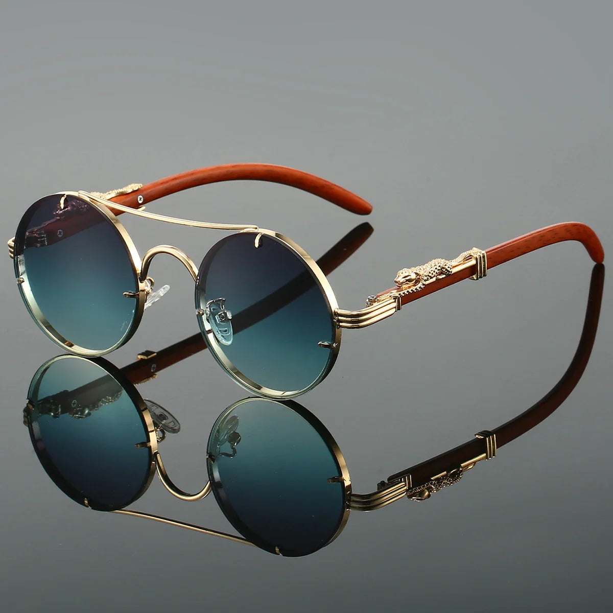 Imperio Leopard Sunglasses