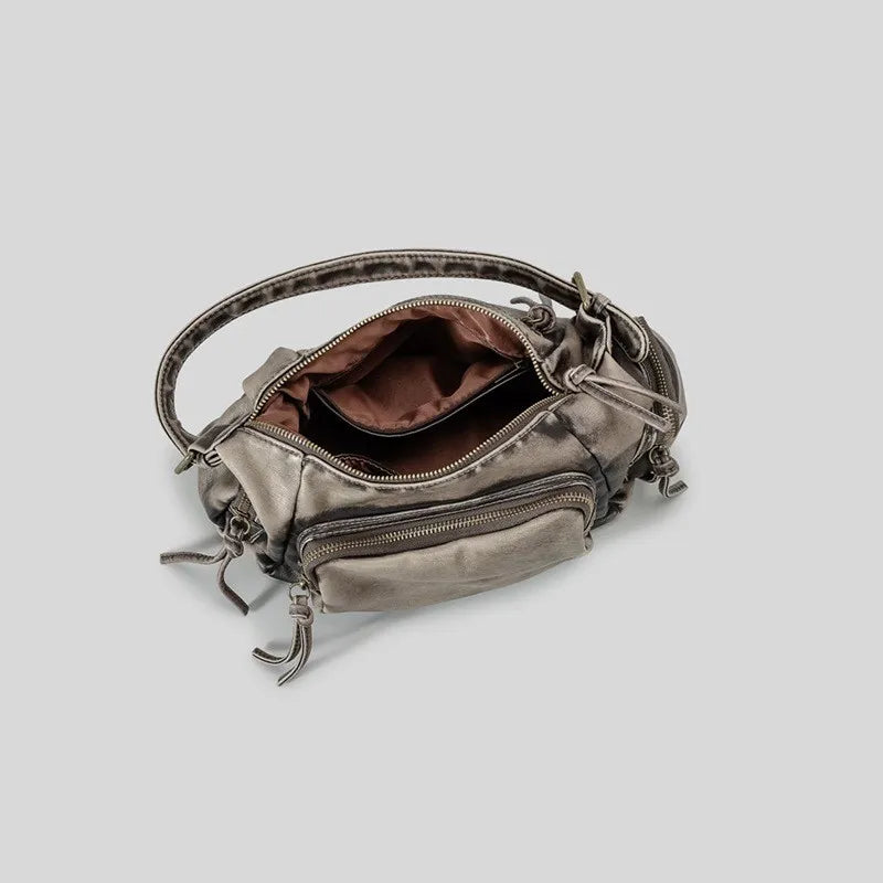 Camille Leather Shoulder Bag
