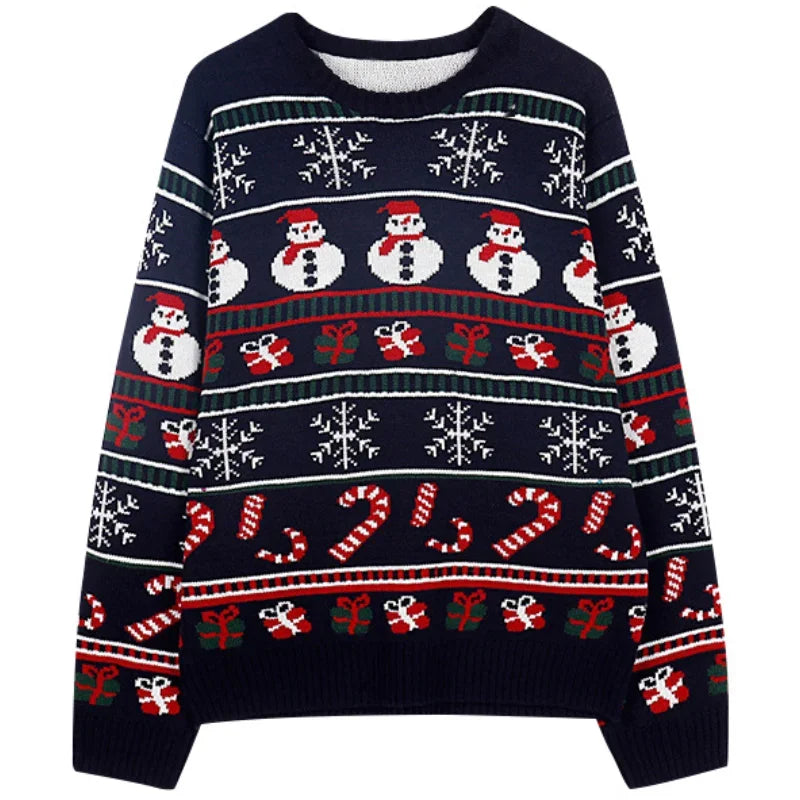 Holly Knit Christmas Sweater