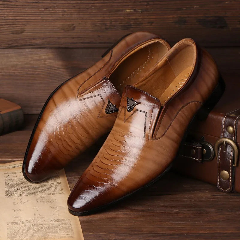 Massimo Handmade Leather Loafers
