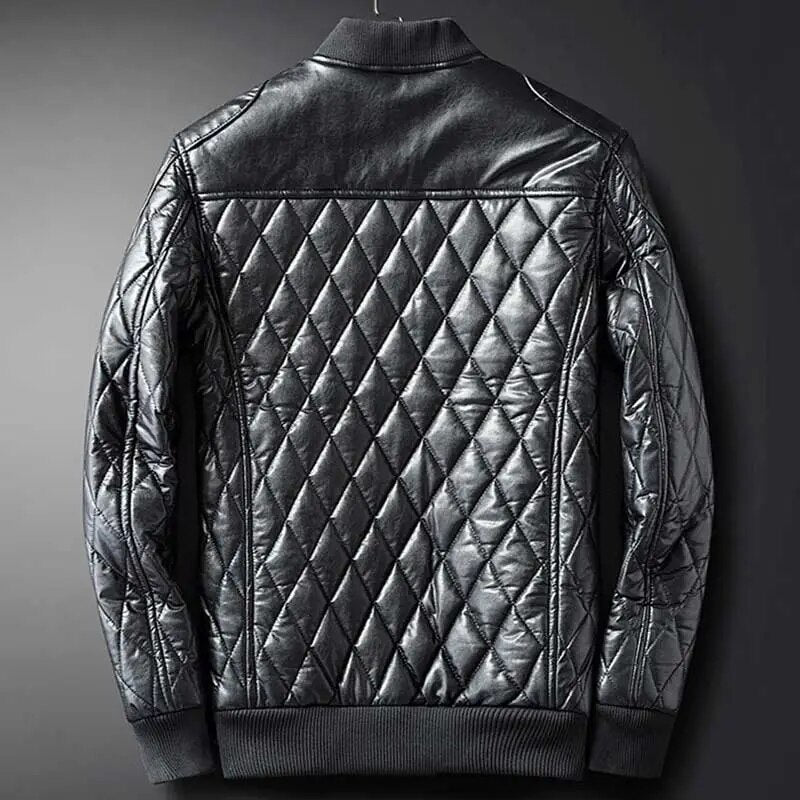 Renzo Quilted Leather Jacket