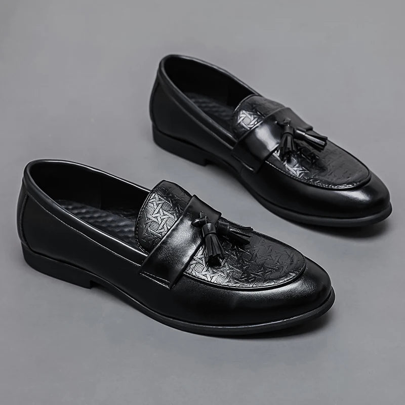 Carvetti Elegant Tassel Loafers