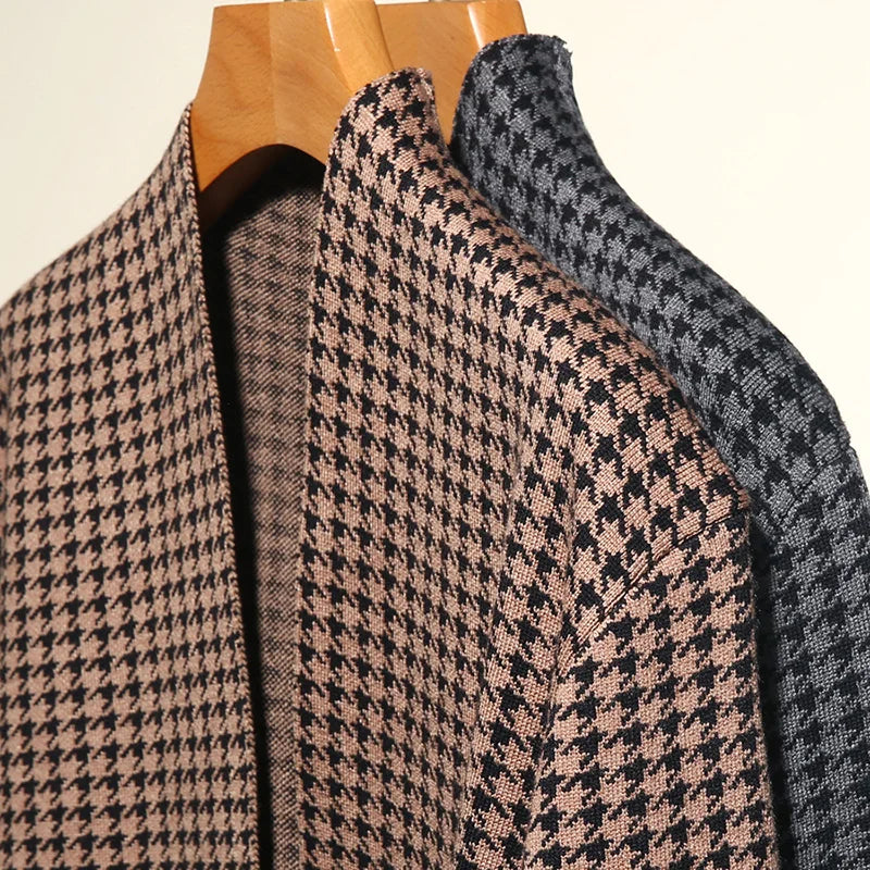 Renzo Houndstooth Cardigan