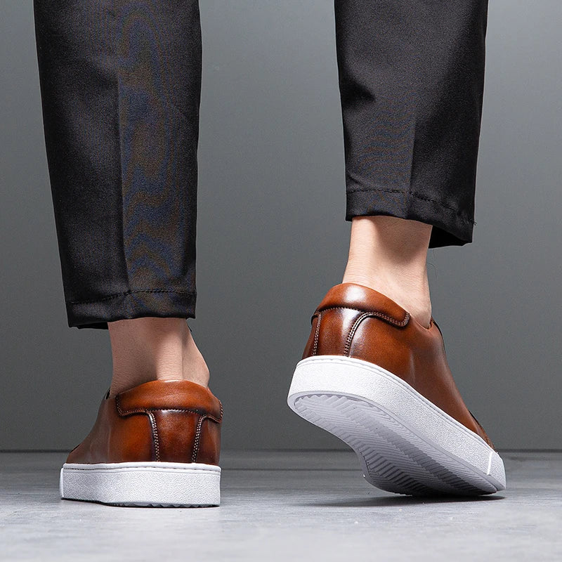 Dan Harrington Handmade Leather Sneakers