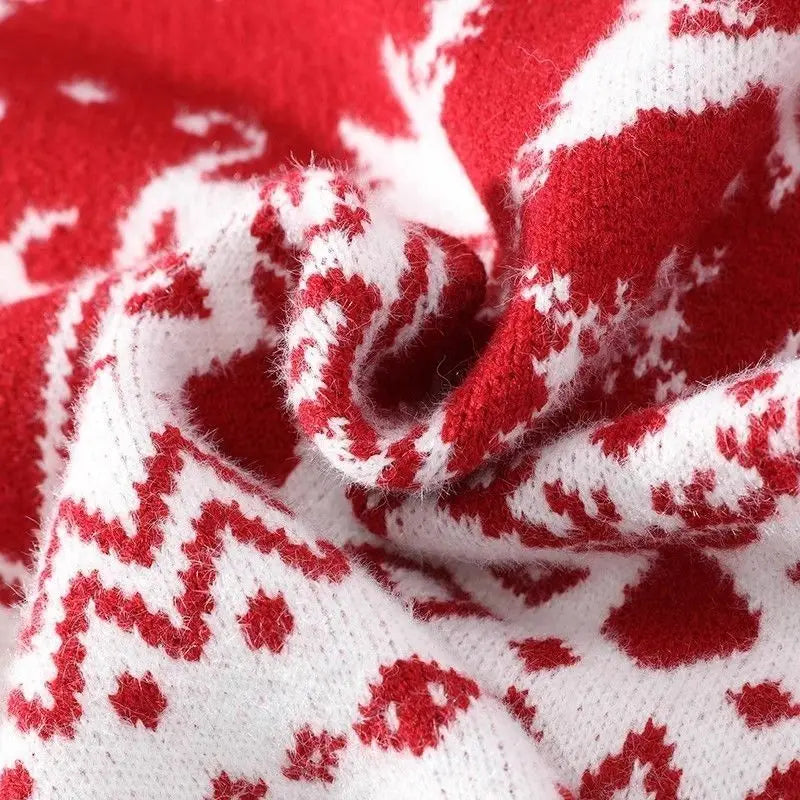 Alpine Reindeer Knit Sweater