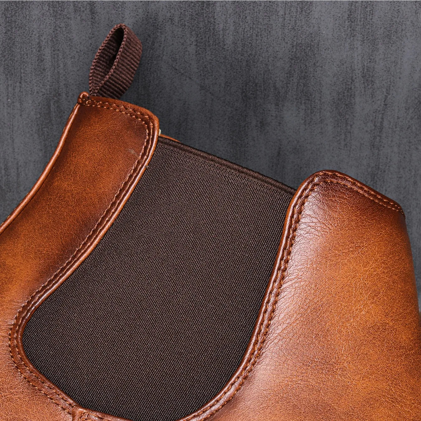 Jacob Mason Leather Chelsea Boots