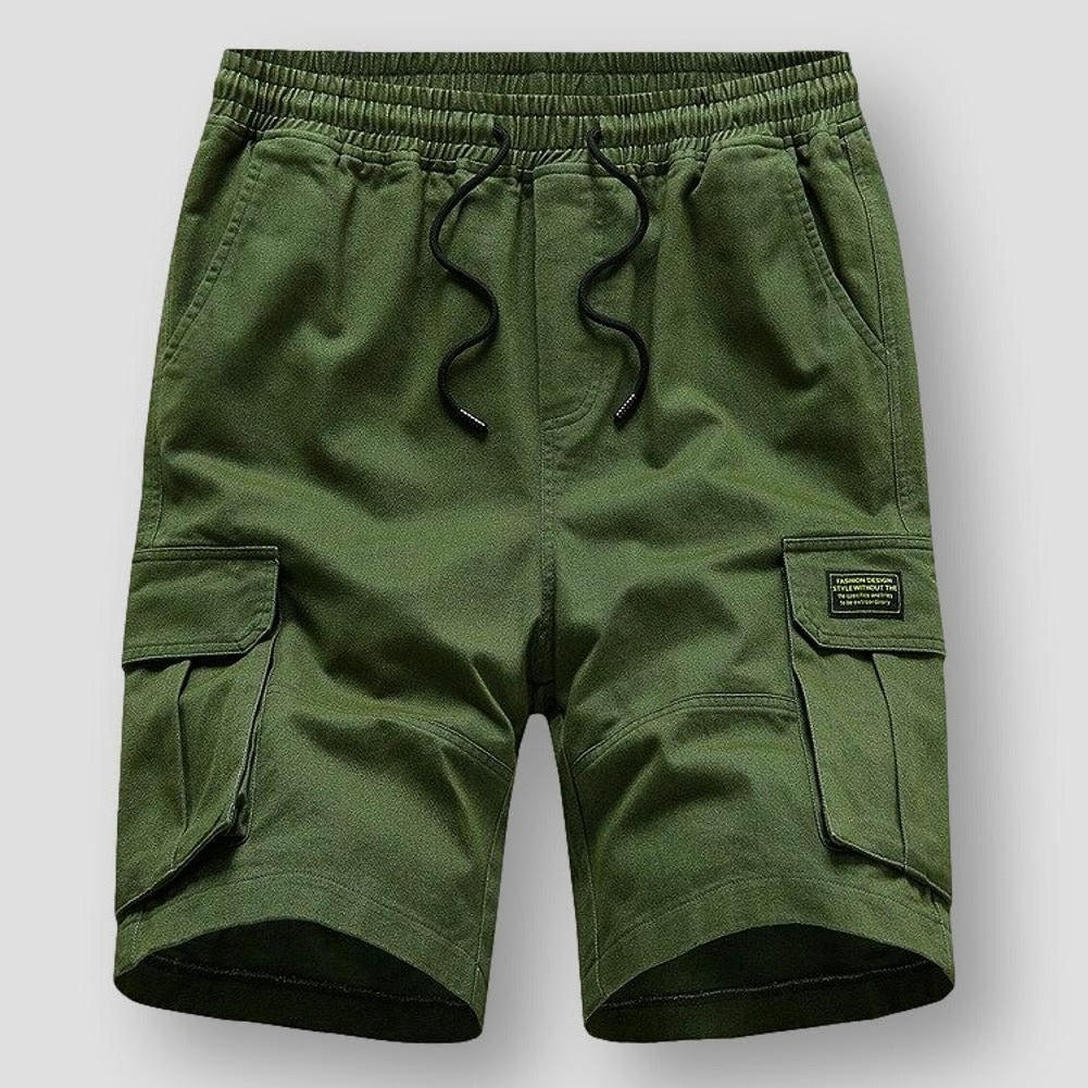 Sky Morris Irvine Drawstring Cargo Shorts