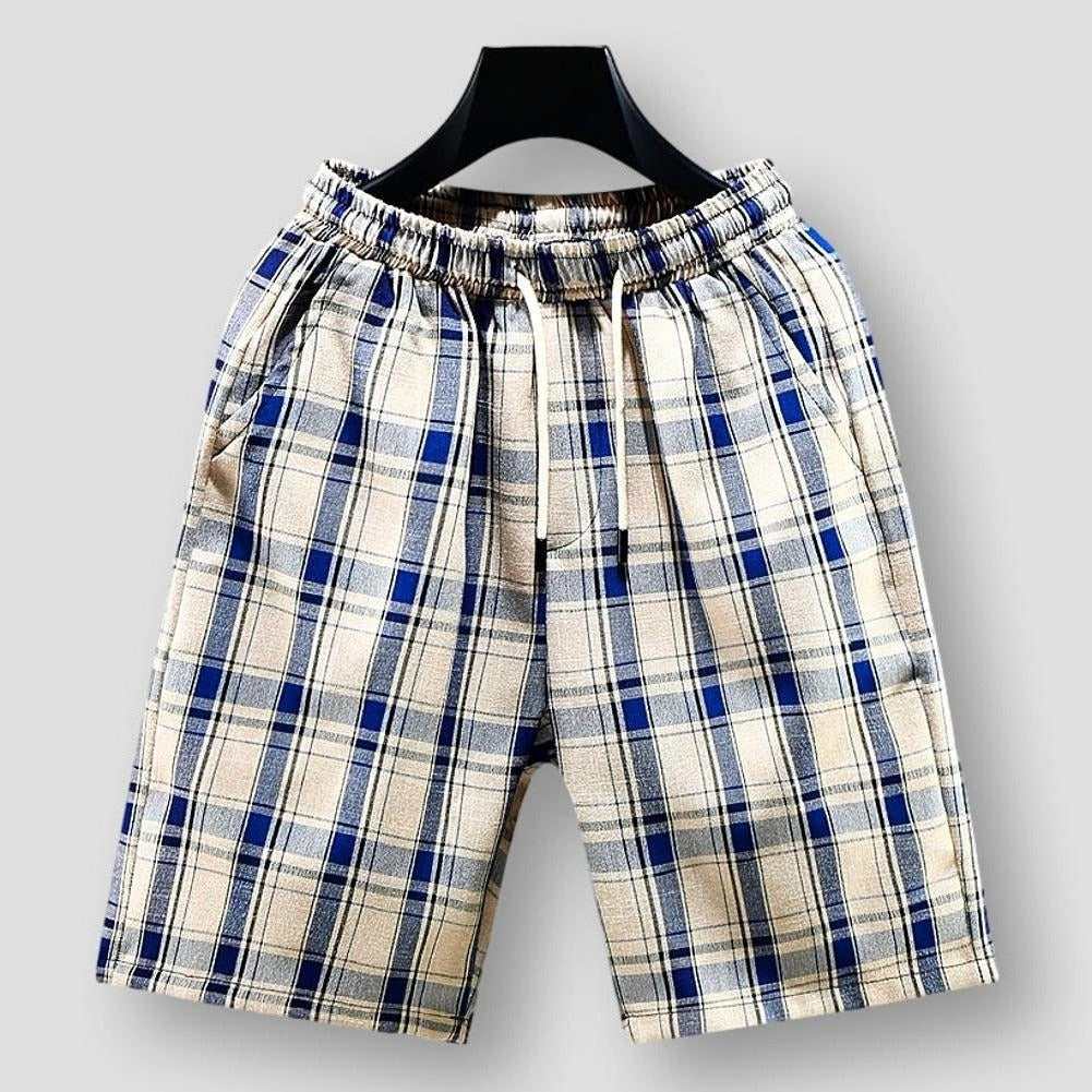 Sky Morris Vancouver Summer Flex Plaid Shorts