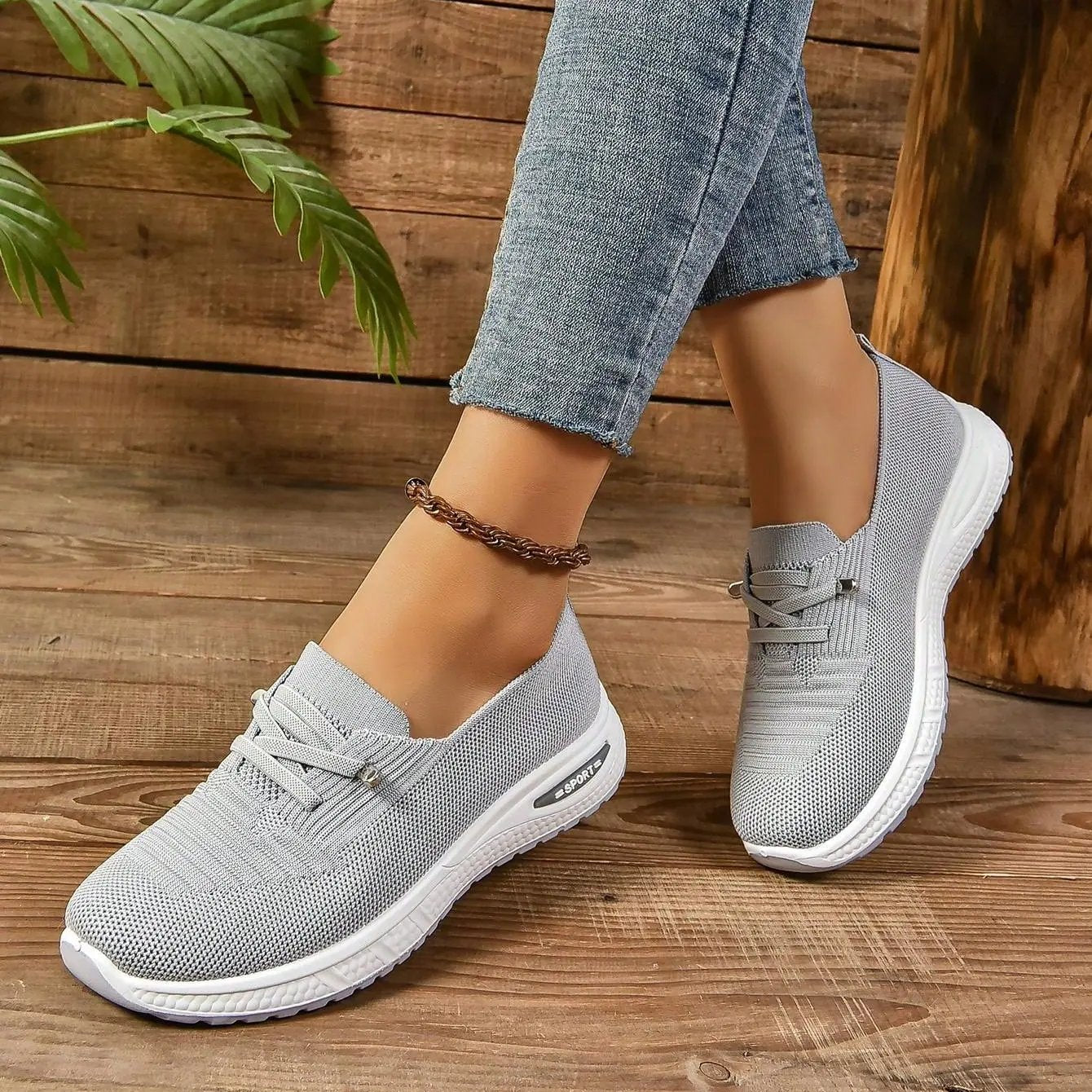 Stella Morgan Knit Sneakers
