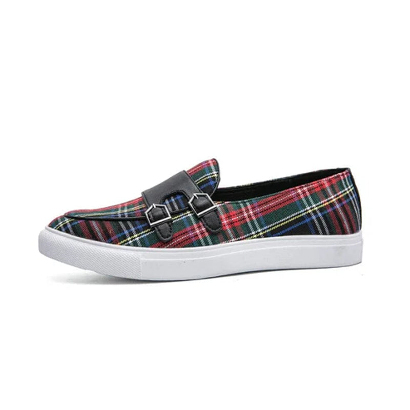 Owen Carter Plaid Moccasins