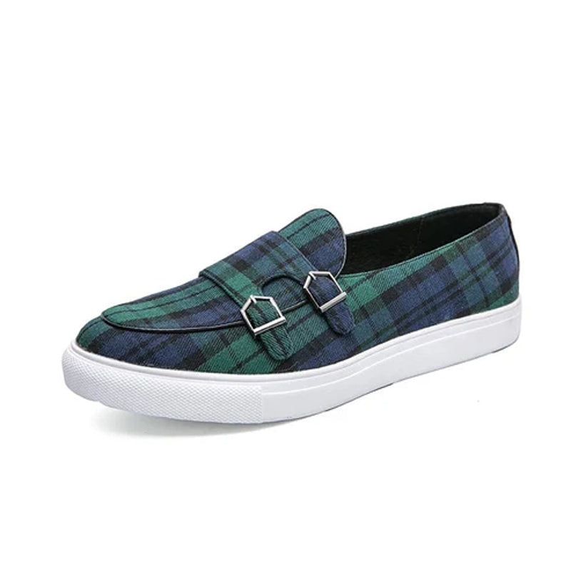 Owen Carter Plaid Moccasins