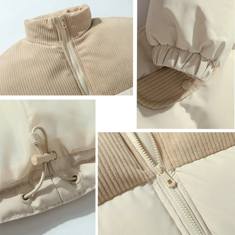 Caleb Morgan Corduroy Puffer Jacket