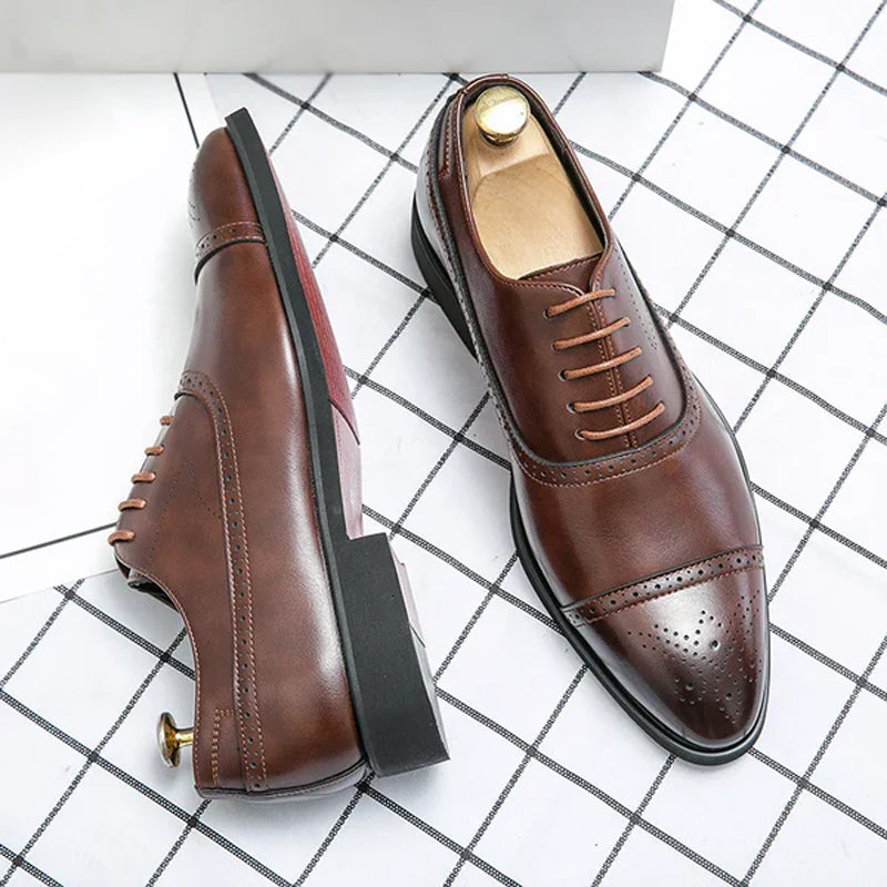 Dan Harrington Genuine Leather Oxford Shoe