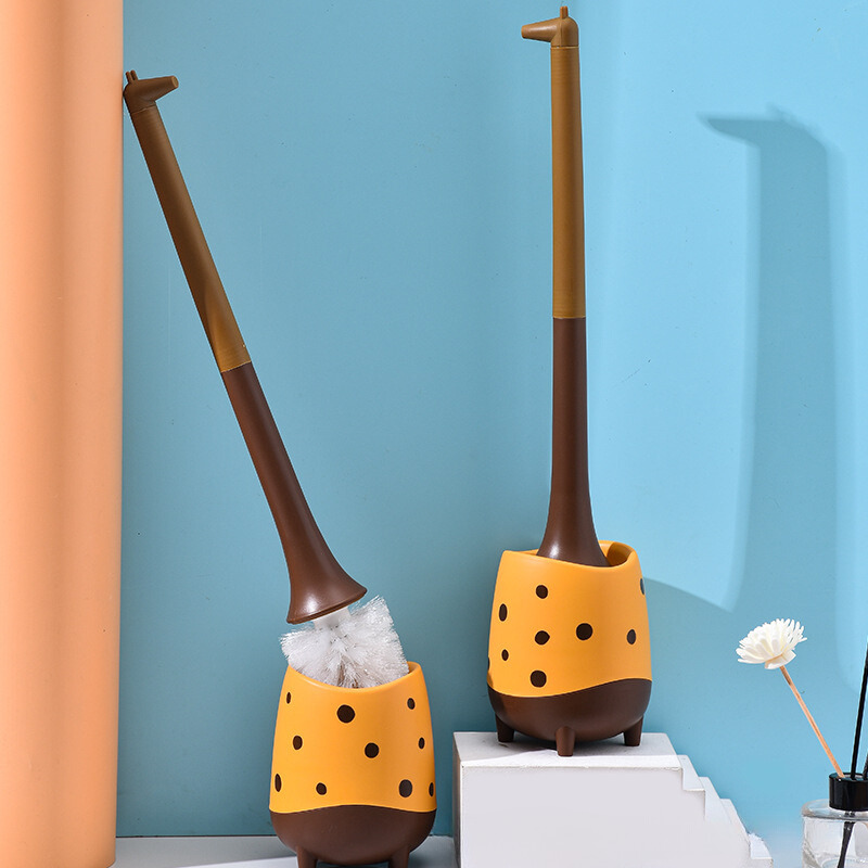 Giraffe Protector Toilet Brush Set
