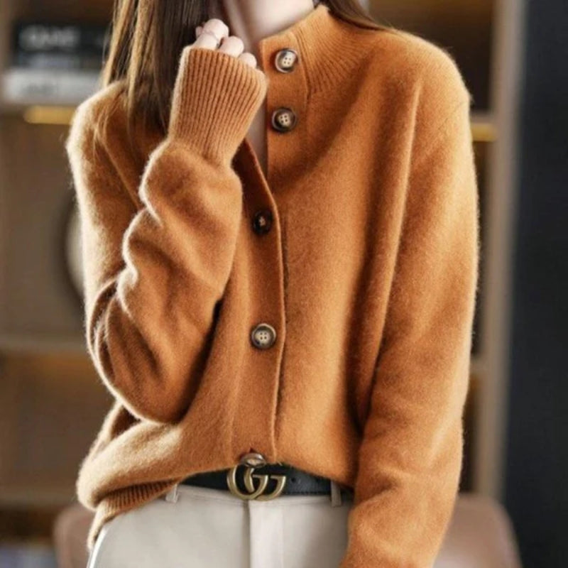 Madison Peers Wool Cardigan