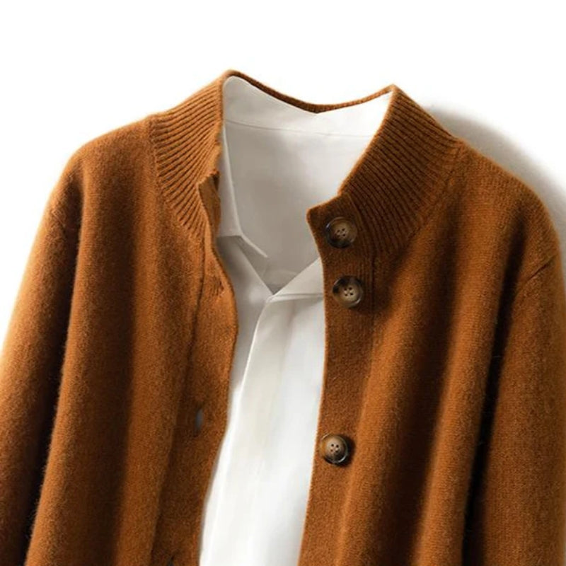 Madison Peers Wool Cardigan
