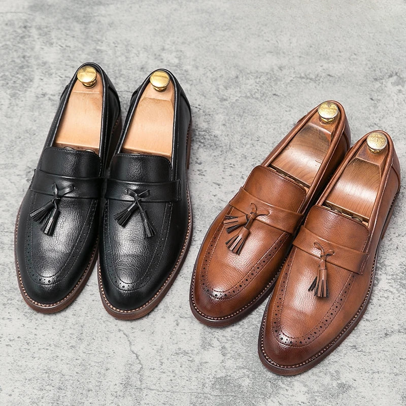 Jack Wellington Leather Loafers