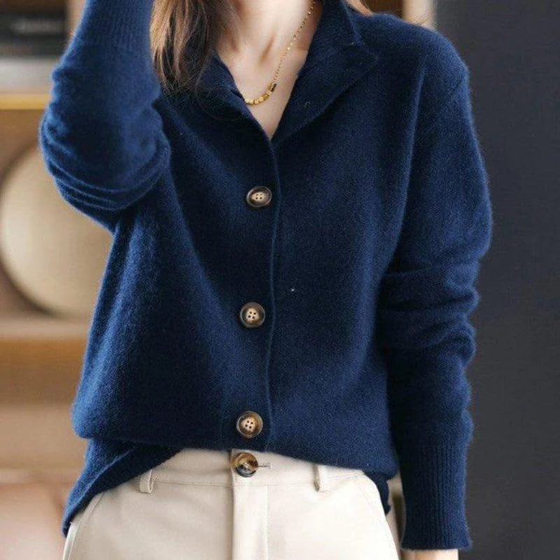 Madison Peers Wool Cardigan