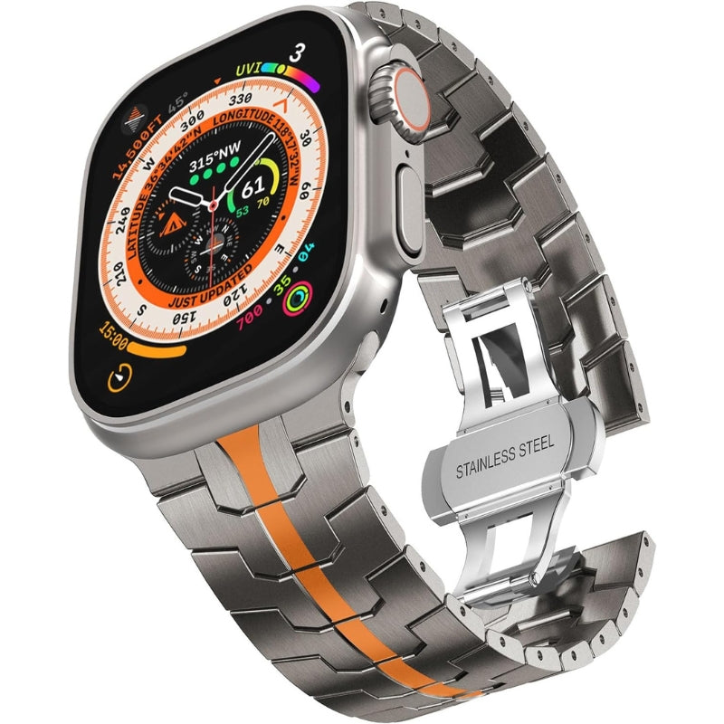 Highland Stainless Steel Apple Watch Band