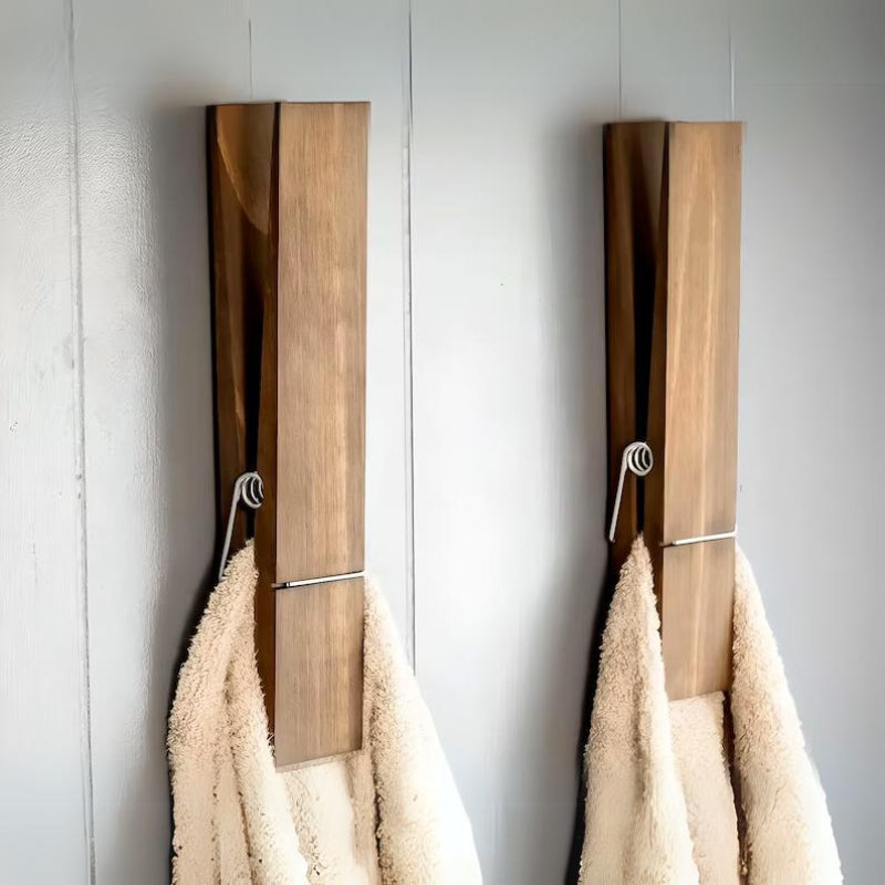 Large Wooden Clothespin