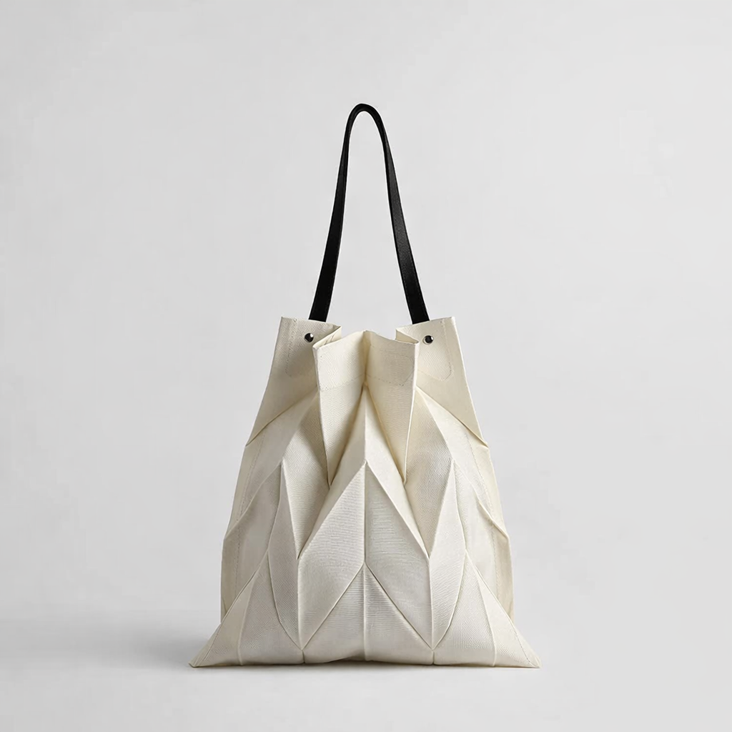 Valentina Pleat Tote Bag