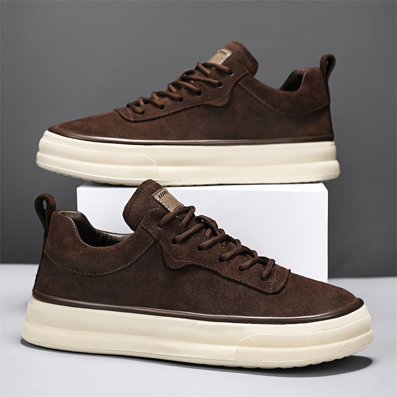 Massimo Suede Leather Sneakers