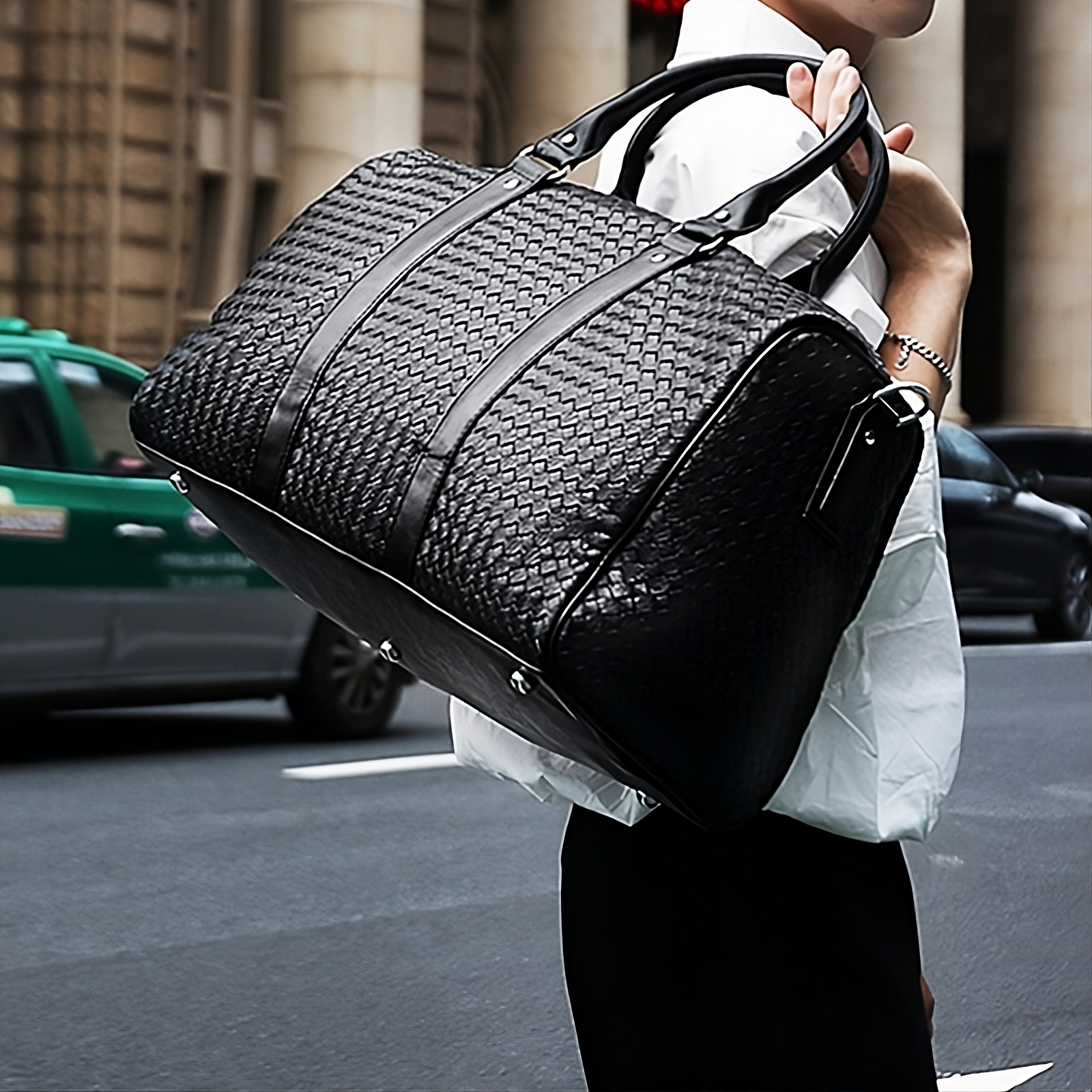 Voyager Diamond Duffle Bag