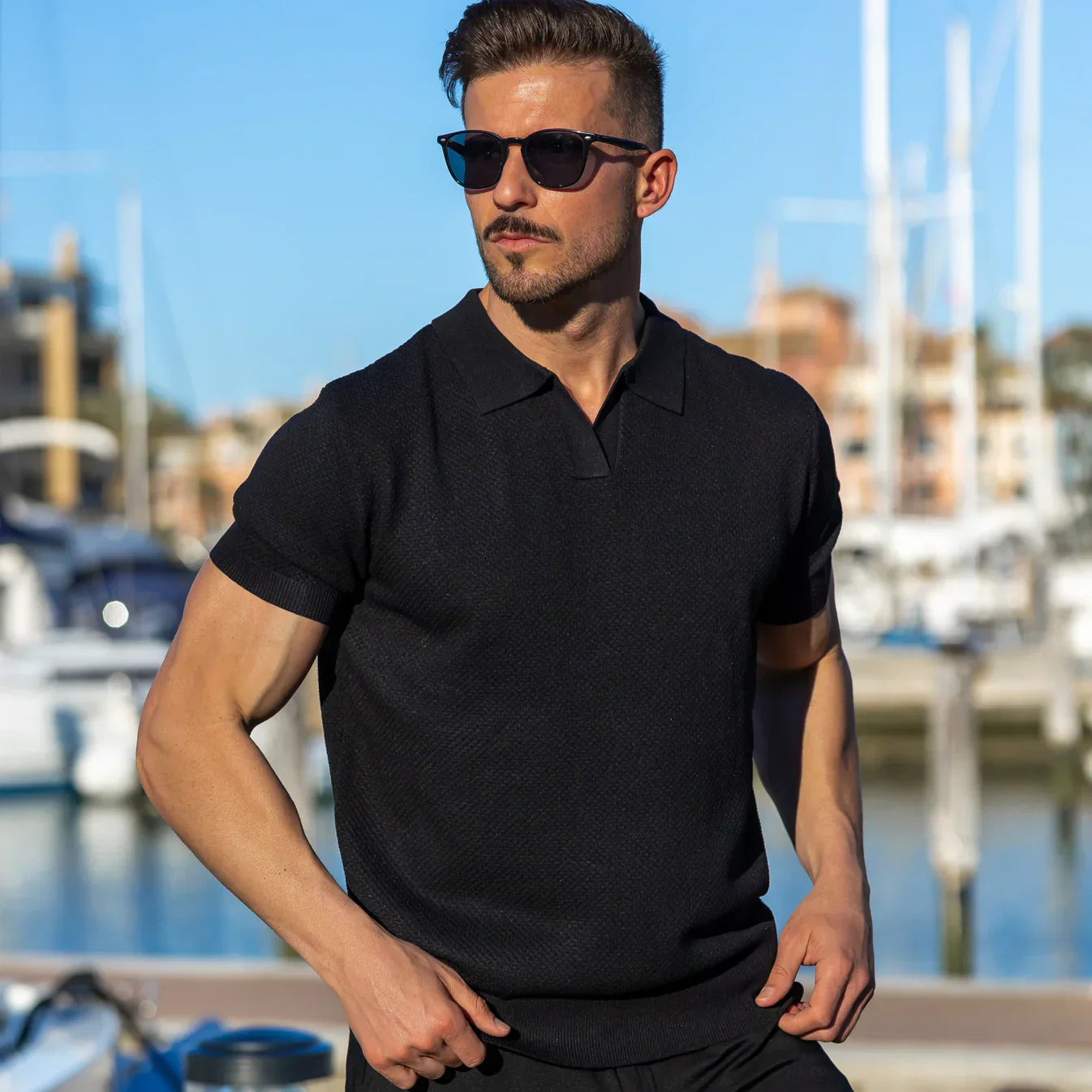 DANIELE V-Neck Polo