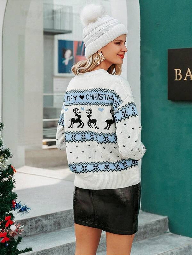 Mary Christmas Knit Sweater