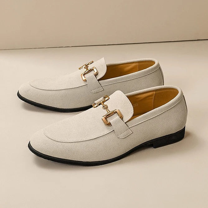Dan Harrington Leather Loafers