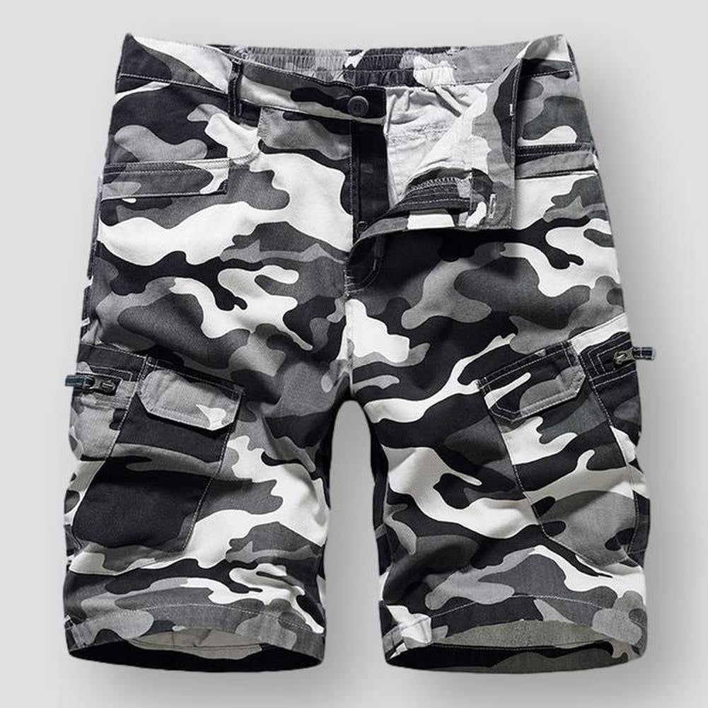 Saint Martin Camo Cargo Shorts