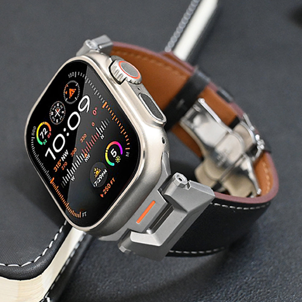 Montclair Genuine Leather Apple Watch Band