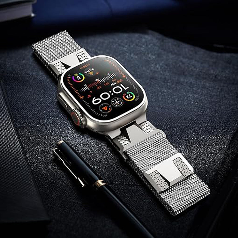 Heritage Milanese Apple Watch Band